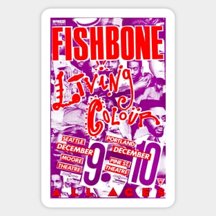 Fishbone x Living Colour (1990) Sticker